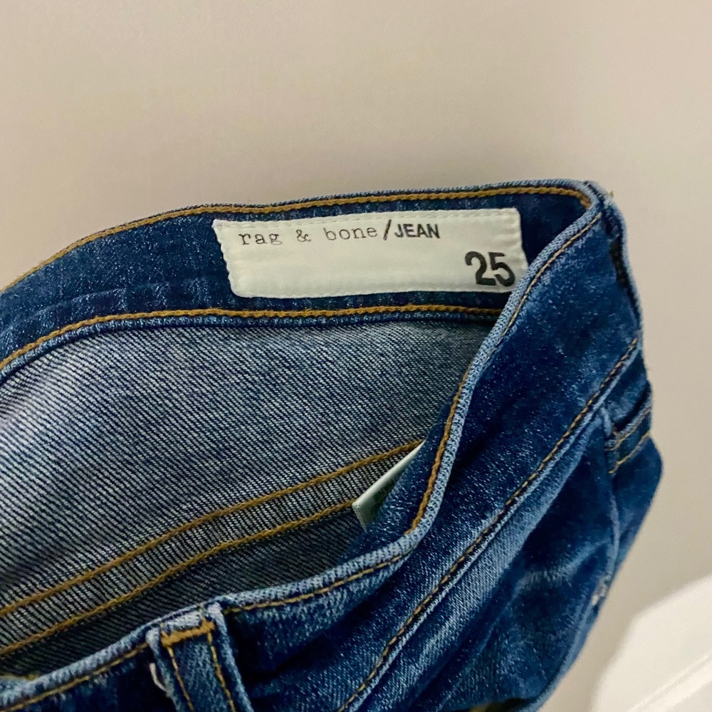 Rag & Bone Low Rise Skinny Jean